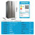 美的(Midea) BCD-452WKPZM(E) 452升对开电冰箱双开门智能家电双变频二级能效 保鲜冷藏冷冻节能省电第5张高清大图