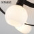 汉斯威诺 美式吸顶灯客厅灯乡村现代简约创意个性卧室灯餐厅灯饰HS102189(4头(带光源))第5张高清大图