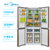 美的（Midea） 428升L美的双开门冰箱家用十字门变频风冷美的电冰箱 BCD-428WTPZM(E) 流光咖(流光咖 428升)第3张高清大图