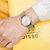 阿玛尼 （Emporio Armani ）手表 网红满天星镶钻 欧美优雅时尚编织钢带石英女士腕表 AR11129(AR11129)第5张高清大图