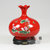 中国龙瓷德化白瓷 *陶瓷工艺礼品瓷 陶瓷装饰 礼品摆件 25cm荷口瓶-红（荷花）ZGH0103第2张高清大图