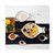 创意鱼形碗小碟子不规则个性日式家用单个汤面手柄碗陶瓷水果沙拉(8英寸汤碗)第3张高清大图