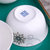 浩雅陶瓷碗具套装10只装景德镇骨瓷欧式米饭碗汤碗 金闺玉堂(白色)第4张高清大图