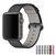 iwatch表带2016苹果手表带新款精织尼龙表带 apple watch表带运动(黑色 42mm)第2张高清大图