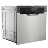 松下(Panasonic) 嵌入式抽屉洗碗机  80°高温除菌 电动洗碗机 独立加温烘干 银  NP-60F1MSA