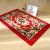 富居 001wk 中式门垫地毯 机织花 40cm*58cm(红色系)第2张高清大图