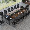 喜百灵XBL-HYZ002会议桌现代简约大小型会议室长条会议桌(默认)