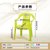 虎源萨尚加厚塑料折叠椅子成人扶手靠背塑料椅简约户外大排档餐桌椅凳沙滩椅餐椅HY-1377(默认 默认)第4张高清大图