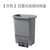 创意悬挂多用垃圾桶挂式壁挂厨房家用加高大容量无盖式嵌入式DS14(灰色后置 垃圾桶)第5张高清大图