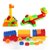 儿童积木拼装玩具大号颗粒塑料拼插男女宝宝小孩玩具(黑色 136块加4只小猪)第3张高清大图