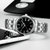 天梭(TISSOT)瑞士手表 梦幻系列 情侣表商务休闲男士石英手表皮带钢带T033.410.11.053.01男表(黑盘银钢带)第2张高清大图
