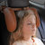 尚礼sanlead 汽车用头枕靠颈枕护颈睡眠侧靠枕头 车载座椅用品儿童后座睡觉神器护颈枕头(棕色 经济版)第2张高清大图