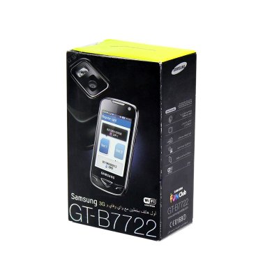 三星（Samsung）B7722i手机（黑色）WCDMA/GSM双卡双待