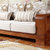 品尚美家 实木沙发皮沙发现代中式客厅组合沙发实木家具 实木皮质沙发(实木布艺沙发 沙发组合+茶几)第3张高清大图
