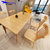 天米 TIMI 北欧白橡实木拉伸桌 可折叠桌 全实木餐桌椅 现代简约1.3米1.4米饭桌组合(原木色 1.4米餐桌)第2张高清大图
