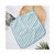 珊瑚绒小方巾 擦手巾 经编水纹珊瑚绒方巾 厨房巾(蓝色)第9张高清大图