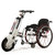 Wisking 威之群 Q1 轮椅拖车头运动轮椅车头驱动头拖头12寸(白色 两边连接)第2张高清大图