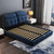 古宜 现代实木布艺床软包双人床主卧小户型可拆洗大床1.5米简约款(深蓝色1.5*2米【普通款】)第4张高清大图